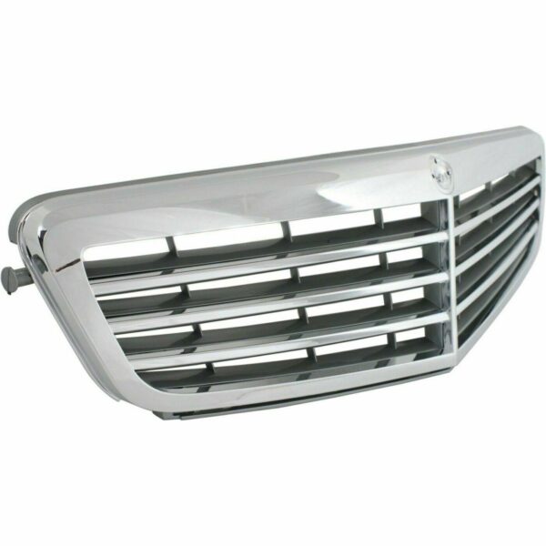 Grille Mercedes C350 2008-2014 Chrome Gray Without Amg Pkg With Elegance Pkg , MB1200145 - Image 3