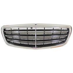 Grille Mercedes S450 2018-2019 Chrome/Black Without Camera/Adaptive Cruise/Night Vision Sedan , MB1200207