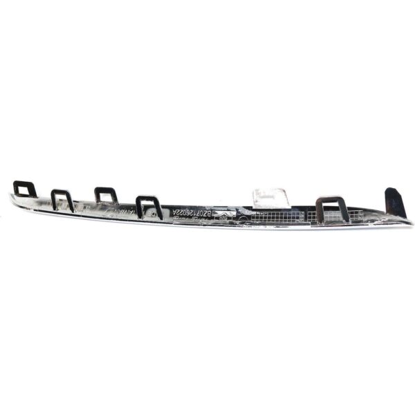 Grille Moulding Upper Driver Side Mercedes C400 2015 All Chrome , MB1212103 - Image 5