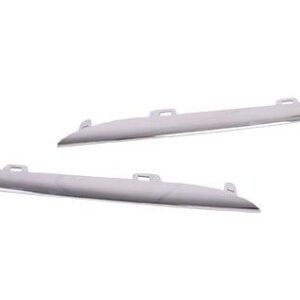 Grille Moulding Lower Driver Side Mercedes C400 2015 All Chrome , MB1214101