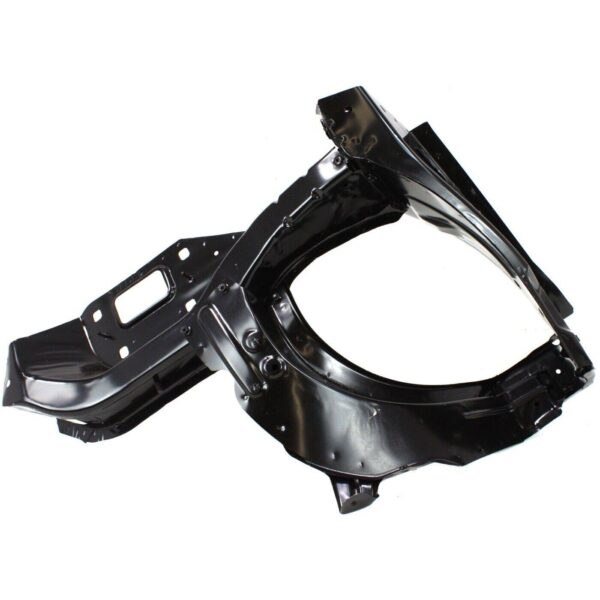 Head Lamp Mounting Panel Driver Side Mercedes Ml500 2006-2007 Steel Exclude Gl350/450/550 , MB1221102 - Image 2