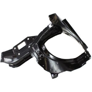 Head Lamp Mounting Panel Driver Side Mercedes Ml550 2008-2011 Steel Exclude Gl350/450/550 , MB1221102