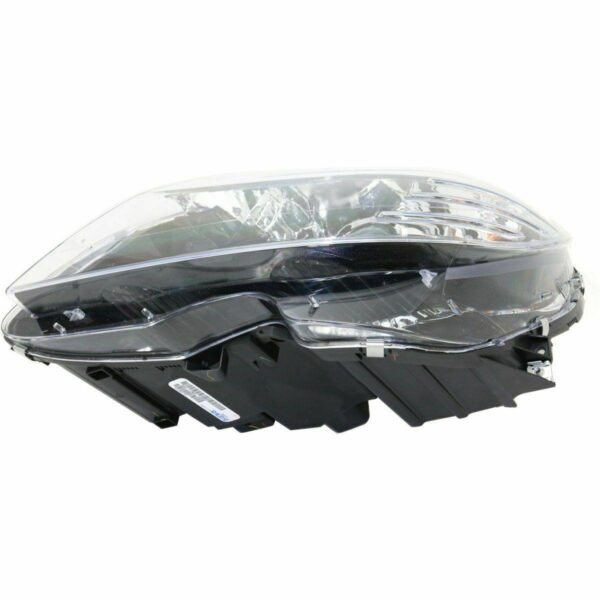 Head Lamp Driver Side Mercedes C350 2008-2011 Halogen Black Housing High Quality , MB2502185 - Image 5