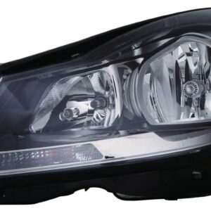 Head Lamp Driver Side Mercedes C350 2012-2015 Halogen Black Housing Coupe Without Cornering Lamp High Quality , MB2502186
