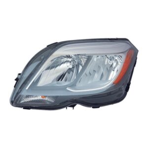 Head Lamp Driver Side Mercedes Glk350 2013-2015 Halogen High Quality , MB2502203