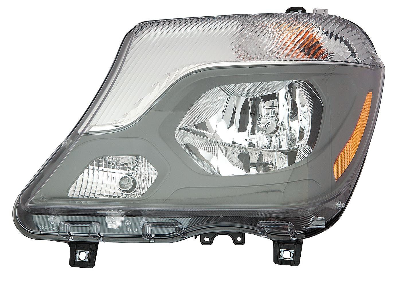 Head Lamp Driver Side Mercedes Sprinter 2500 2014-2017 Halogen High Quality , MB2502221