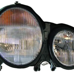 Head Lamp Passenger Side Mercedes E430 2000-2002 Sedan Halogen High Quality , MB2503105