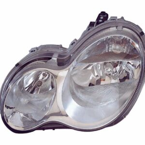 Head Lamp Passenger Side Mercedes C350 2006-2007 Halogen High Quality , MB2503148