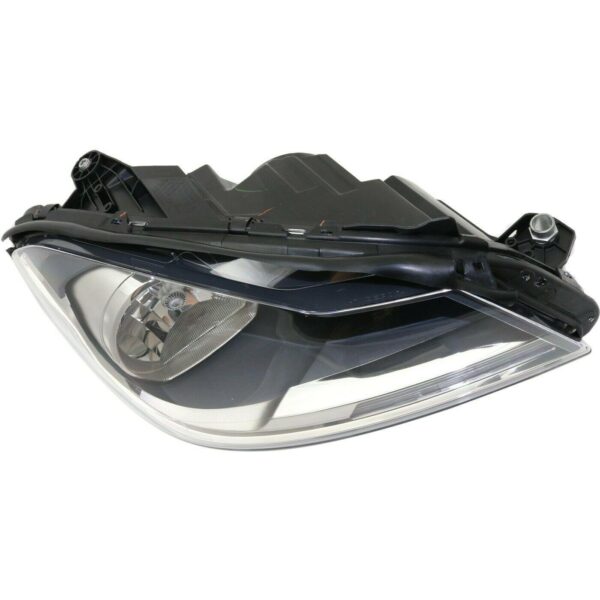 Head Lamp Passenger Side Mercedes C300 2012-2014 Halogen Black Housing Coupe Without Cornering Lamp High Quality , MB2503186 - Image 4