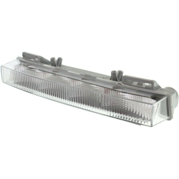 Daytime Running Lamp Passenger Side Mercedes Glk350 2013-2015 Gray Bezel High Quality , MB2563103 - Image 2