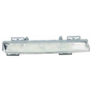 Daytime Running Lamp Passenger Side Mercedes C250 2012-2015 With Gray Housing Economy Quality , MB2563105U