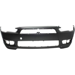 Bumper Front Mitsubishi Lancer Sportback 2009-2014 Primed With Spoiler Hole (Gts/Se Models) , MI1000319