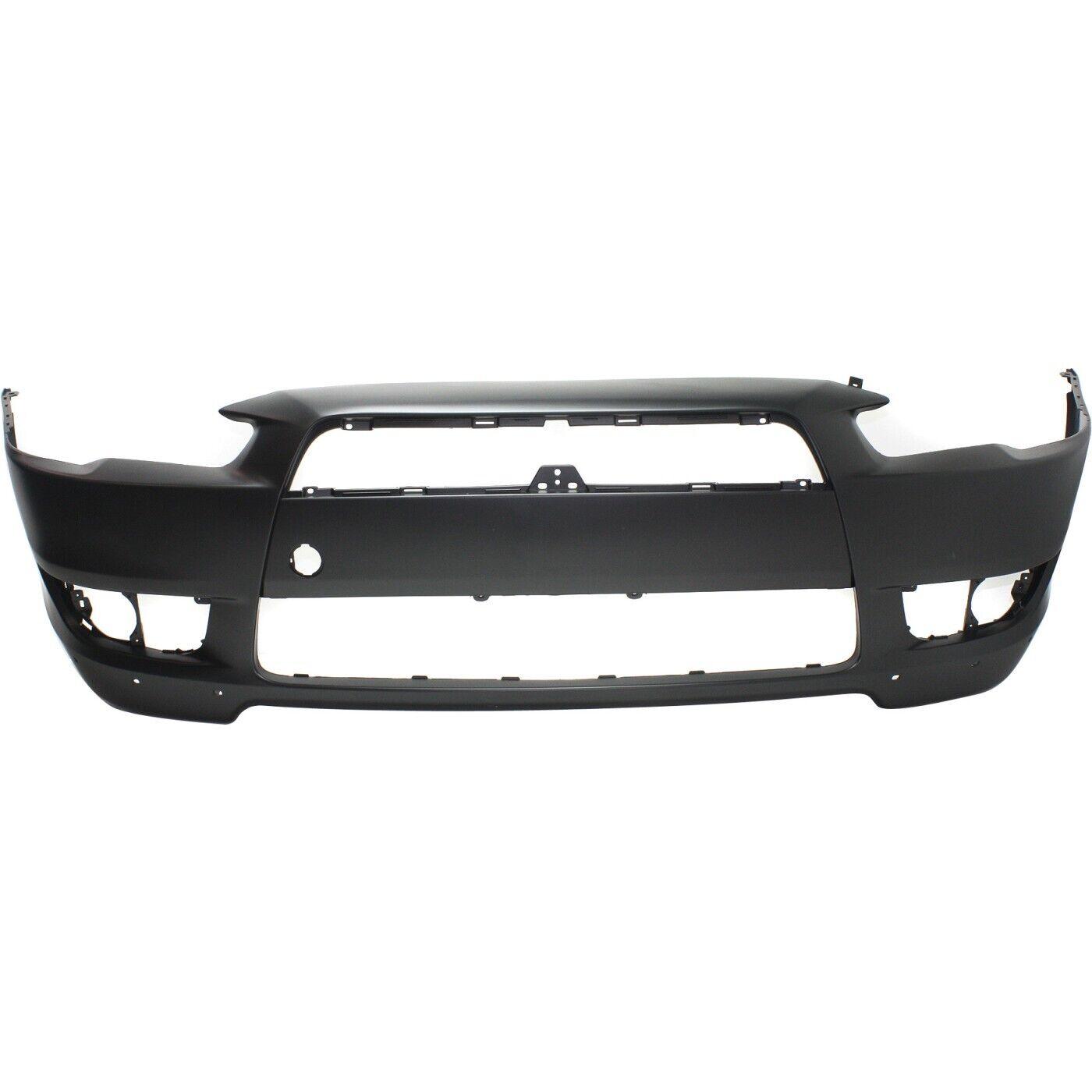 Bumper Front Mitsubishi Lancer Sportback 2009-2014 Primed With Spoiler Hole (Gts/Se Models) , MI1000319