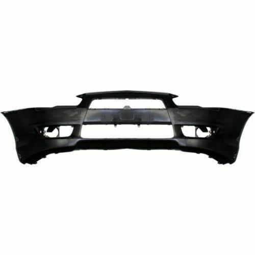 Bumper Front Mitsubishi Lancer Sportback 2009-2014 Primed Without Spoiler Hole Exclude Gts Model Capa , MI1000324C