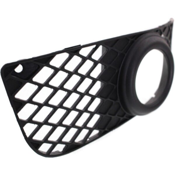 Fog Lamp Cover Front Driver Side Mitsubishi Lancer Sportback 2009-2014 Matte-Black With Fog Lamp Hole (Bezel) , MI1038107 - Image 4