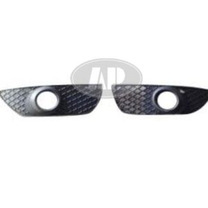 Fog Lamp Cover Front Driver Side Mitsubishi Lancer Sportback 2009-2014 Matte-Black With Fog Lamp Hole (Bezel) , MI1038107