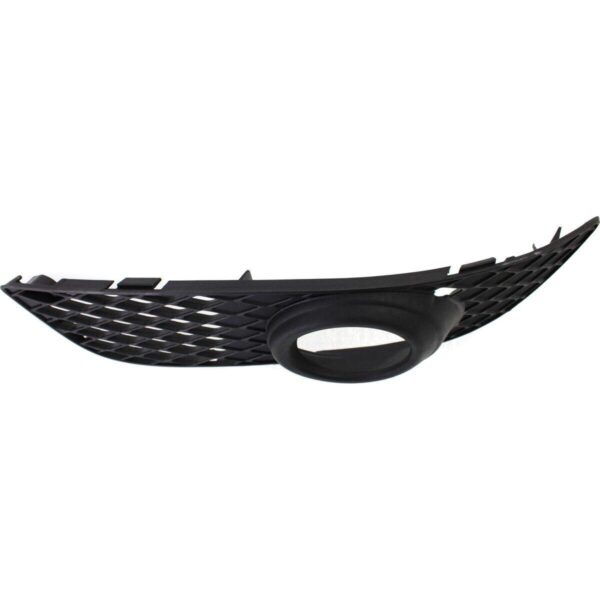 Fog Lamp Cover Front Driver Side Mitsubishi Lancer Sportback 2009-2014 Matte-Black With Fog Lamp Hole (Bezel) , MI1038107 - Image 5