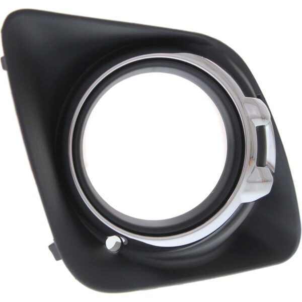 Fog Lamp Bezel Front Driver Side Mitsubishi Rvr 2011-2012 With Chrome Trim , MI1038113 - Image 3