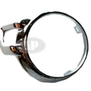 Fog Lamp Bezel Front Driver Side Mitsubishi Rvr 2011-2012 With Chrome Trim , MI1038113