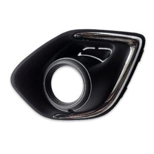 Fog Lamp Bezel Front Driver Side Mitsubishi Rvr 2013-2015 With Chrome Trim , MI1038116