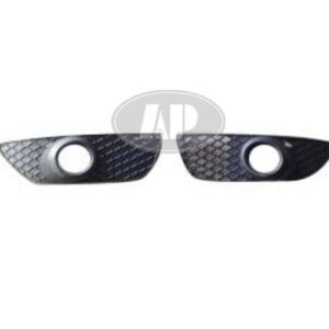 Fog Lamp Cover Front Passenger Side Mitsubishi Lancer Sportback 2009-2014 Matte-Black With Fog Lamp Hole (Bezel) , MI1039107