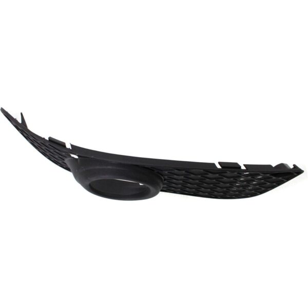 Fog Lamp Cover Front Passenger Side Mitsubishi Lancer Sportback 2009-2014 Matte-Black With Fog Lamp Hole (Bezel) , MI1039107 - Image 5