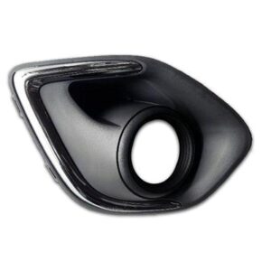 Fog Lamp Bezel Front Passenger Side Mitsubishi Rvr 2013-2015 With Chrome Trim , MI1039116