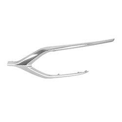 Fog Lamp Bezel/Cover Trim Front Driver Side Mitsubishi Mirage Hatchback 2017-2020 Chrome , MI1046105