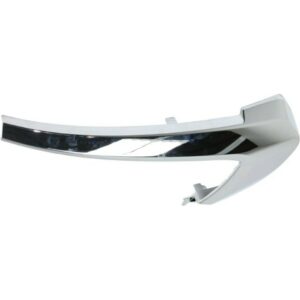 Bumper Moulding Front Passenger Side Center Mitsubishi Outlander 2016-2020 Chrome , Mi1047103U - Hunt Parts