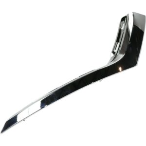 Bumper Moulding Front Passenger Side Lower Mitsubishi Outlander 2016-2020 Chrome , Mi1047104U - Hunt Parts