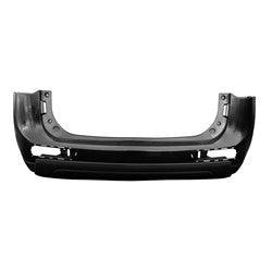 Bumper Rear Mitsubishi Outlander 2015 Partial Primed With Wheel Lip Moulding Without Sports Pkg , MI1100300