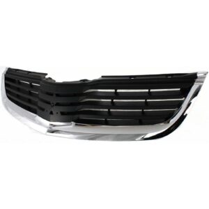 Grille Mitsubishi Galant 2007-2008 Chrome/Black (Without Ralliart Model) , MI1200256