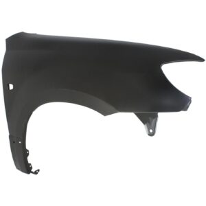 Fender Front Passenger Side Mitsubishi Outlander 2003-2004 With Antenna Hole , MI1241155
