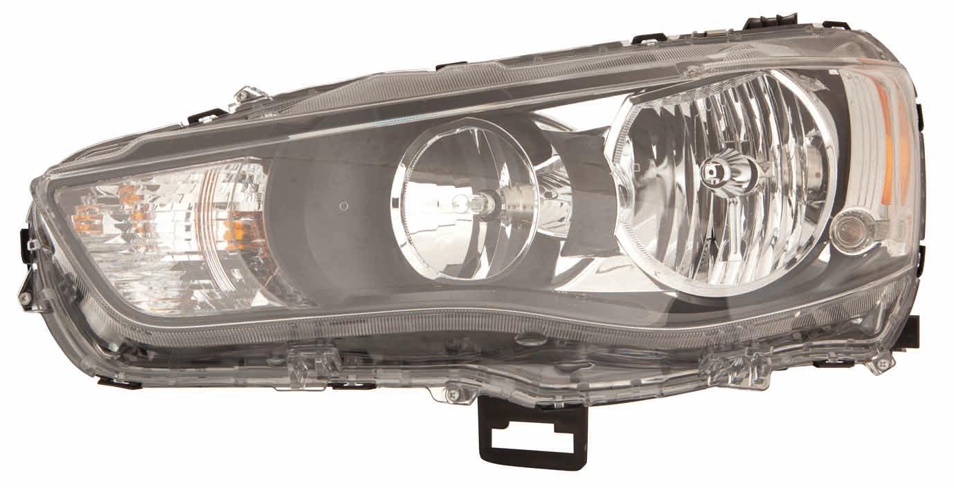 Head Lamp Driver Side Mitsubishi Outlander 2010-2013 Halogen Exclude Sports High Quality , MI2502157