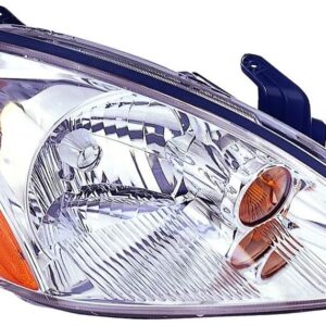 Head Lamp Passenger Side Mitsubishi Lancer 2004-2007 Chrome Bezel Exclude Ralliart , MI2503136