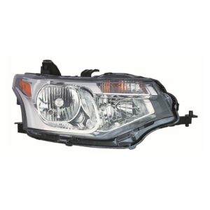 Head Lamp Passenger Side Mitsubishi Outlander 2014-2015 Halogen Exclude Sport Models High Quality , MI2503163