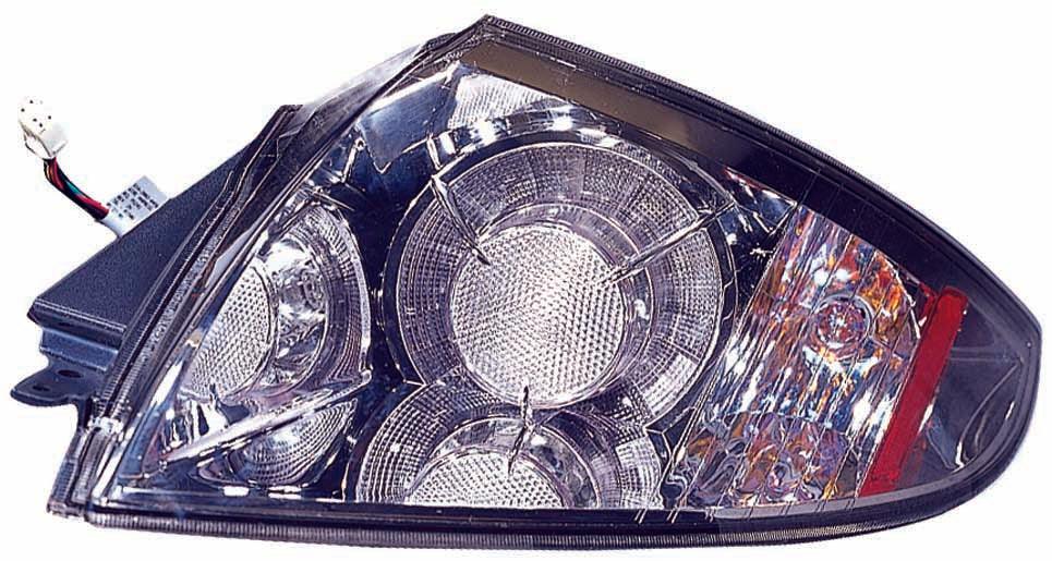 Tail Lamp Driver Side Mitsubishi Eclipse Convertible 2007-2012 Without Amber Bulb Coupe 06-11/Spyder 2.4L 07-12/3.8L 45116 High Quality , MI2800121