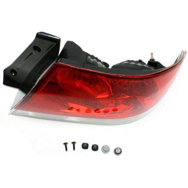Tail Lamp Passenger Side Mitsubishi Lancer 2004-2007 Clear/Red Lens (Es/Ls Mdl) High Quality , MI2801119 - Image 4
