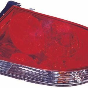 Tail Lamp Passenger Side Mitsubishi Lancer 2004-2007 Clear/Red Lens (Es/Ls Mdl) High Quality , MI2801119