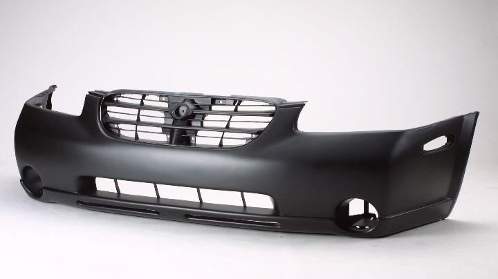 Bumper Front Nissan Maxima 2000-2001 Primed With Fog Lamp Hole Capa , NI1000174C