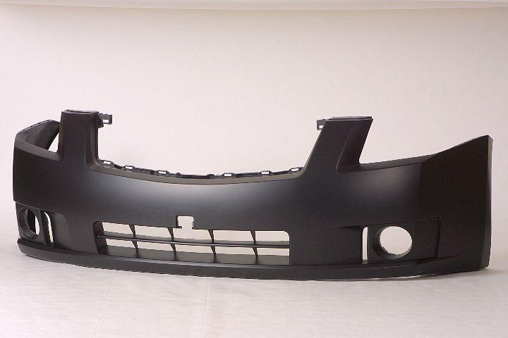 Bumper Front Nissan Sentra 2007-2009 Primed 2.0L With Fog Lamp Hole Exclude Sr Model , NI1000241