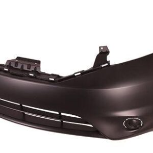 Bumper Front Nissan Versa Hatchback 2014-2016 Note Exclude Sr Primed Must Cut For Use With Fog Lamp Hole , NI1000292