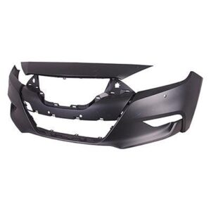 Bumper Front Nissan Maxima 2016-2018 Primed With Sensor Hole , NI1000310