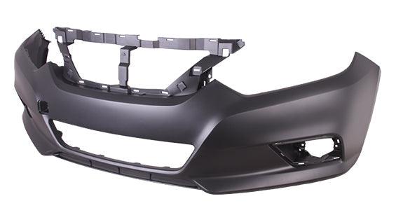 Bumper Front Nissan Altima Sedan 2016-2018 Primed Without Sensor Hole , NI1000311