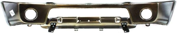 Bumper Face Bar Front Nissan Frontier 2005-2008 Chrome With Fog Lamp Hole Without Off Road Steel , NI1002138 - Image 3