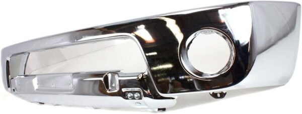 Bumper Face Bar Front Nissan Frontier 2005-2008 Chrome With Fog Lamp Hole Without Off Road Steel , NI1002138 - Image 4