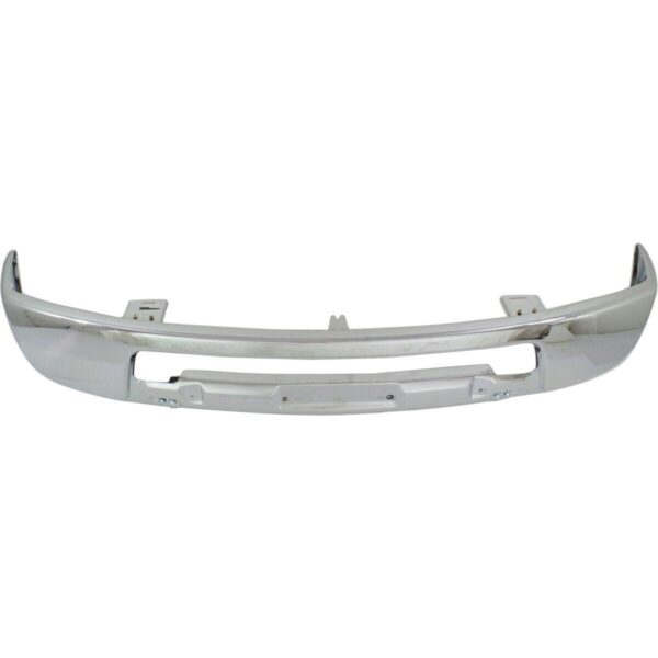 Bumper Face Bar Front Nissan Frontier 2005-2021 Chrome Without Fog Lamp Hole With Off Road Steel , NI1002140 - Image 4