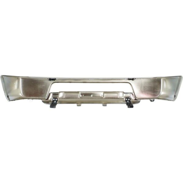 Bumper Face Bar Front Nissan Frontier 2005-2021 Chrome Without Fog Lamp Hole With Off Road Steel , NI1002140 - Image 5