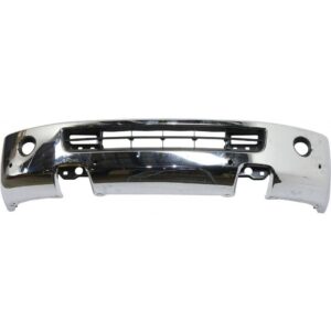 Bumper Face Bar Front Nissan Nv3500 2012-2021 Chrome With Fog Lamps , NI1002147