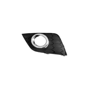 Fog Lamp Bezel Front Driver Side Nissan Sentra 2018-2019 Ptd Gloss Black , Ni1038188 - Hunt Parts